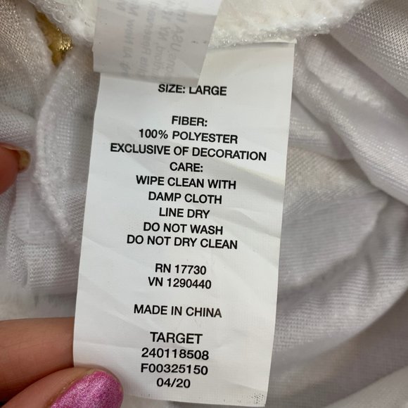 Girls Rainbow Unicorn Costume Dress Beautiful Sparkle Sequin Angel Wings Large - Picture 6 of 15